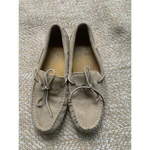 Sperry Gold cup mocassins beige leather old money confort preppy mens 10.5 M